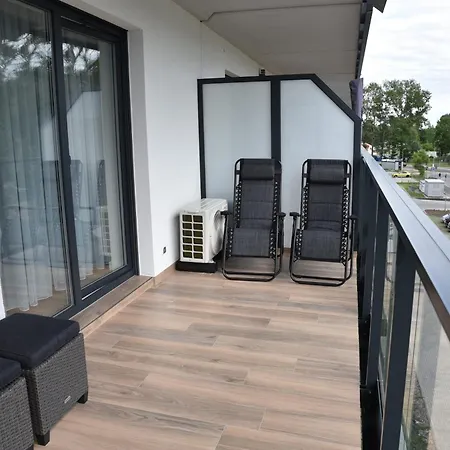 Promil Spa, Basen, Sauna, Jacuzzi I Silownia 아파트 Dziwnów